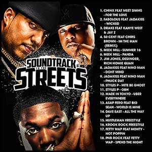 Soundtrack To The Streets April 2K16 Edt