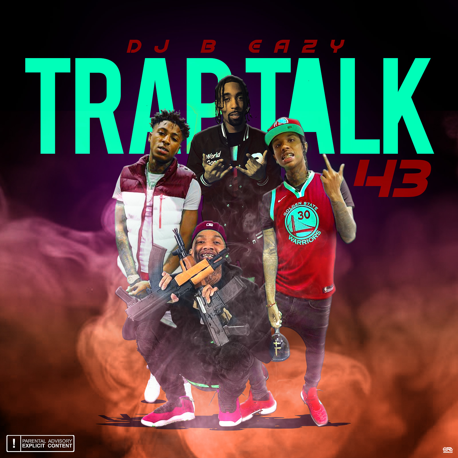 DJ B-Eazy - Trap Talk 43 | Buymixtapes.com1600 x 1600