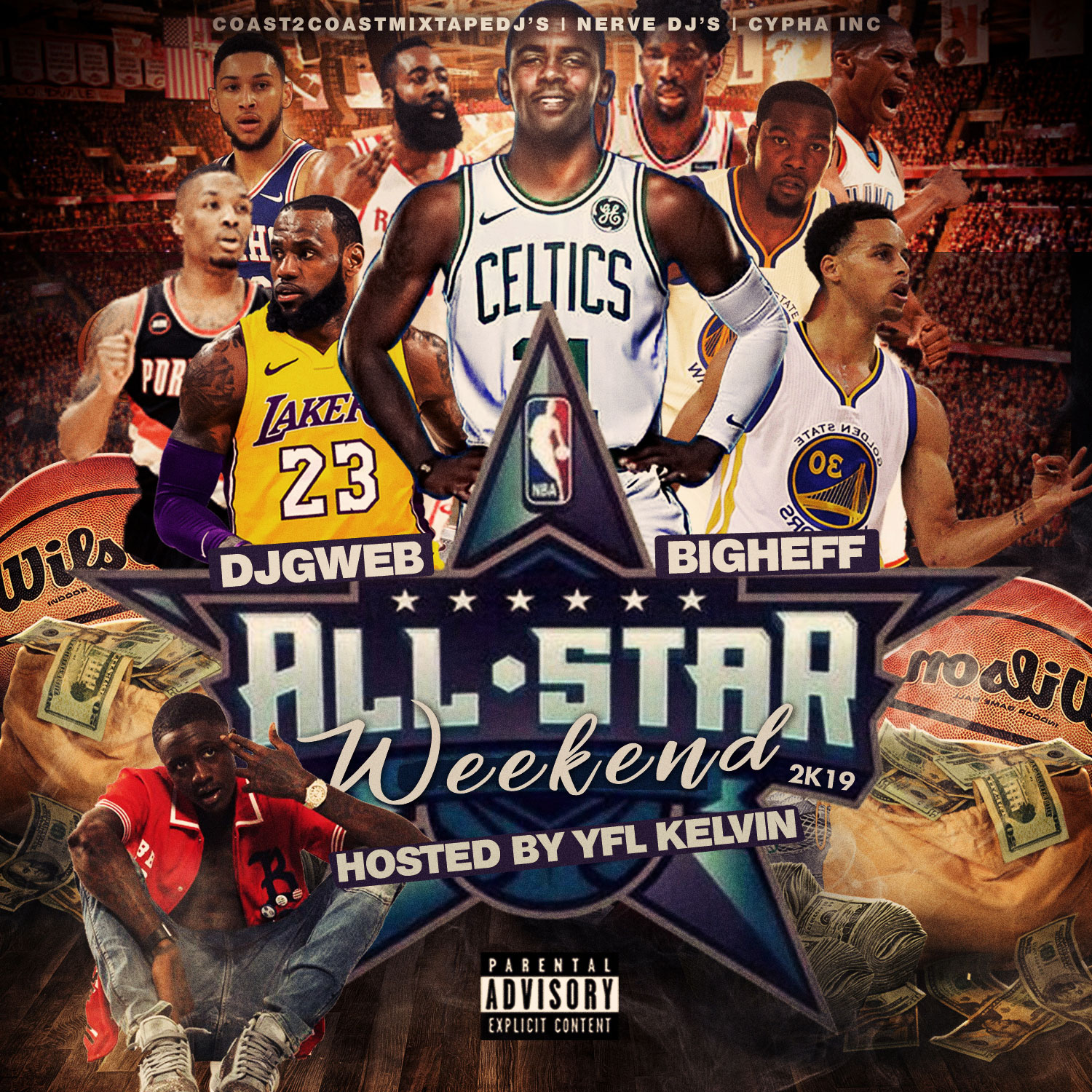 DJ GWeb Big Heff - All-Star Weekend 2K19 | Buymixtapes.com