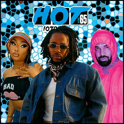 Hot 107.9 Volume 65 Mixtape Graphics