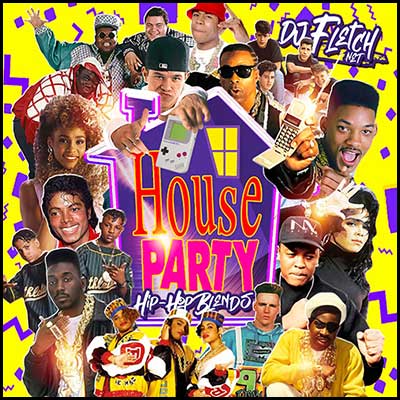 Stream and download House Party (Old School Hip Hop Blends) (4CD)