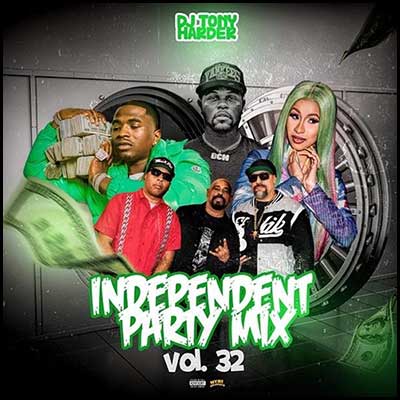 Independent Party Mix 32 Mixtape Graphics