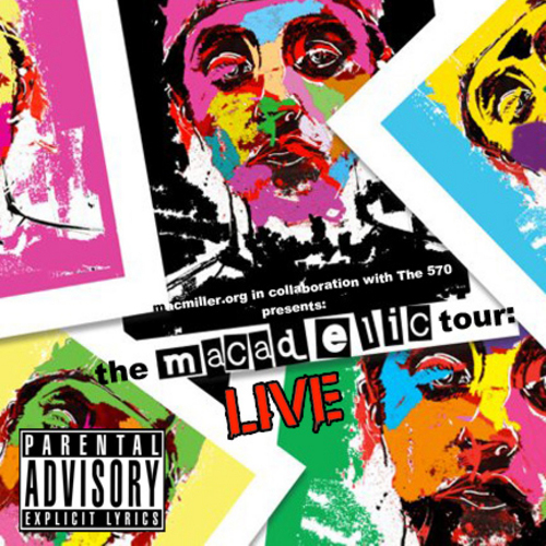 Mac Miller The Macadelic Tour Music Poster