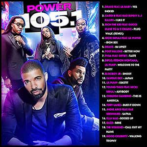 Power 105.1 June 2K18 Edition Mixtape Graphics