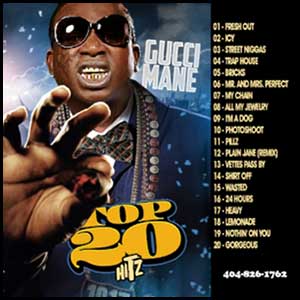Gucci Mane - Top 20 Hitz 