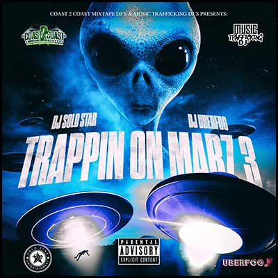Trappin On Marz 3: The Finale Mixtape Graphics