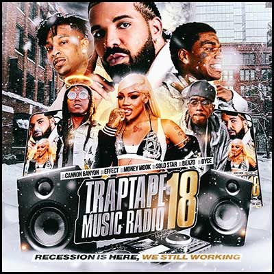 Traptape Music Radio 18 Mixtape Graphics