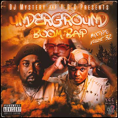 Underground Boom Bap 32 Mixtape Graphics